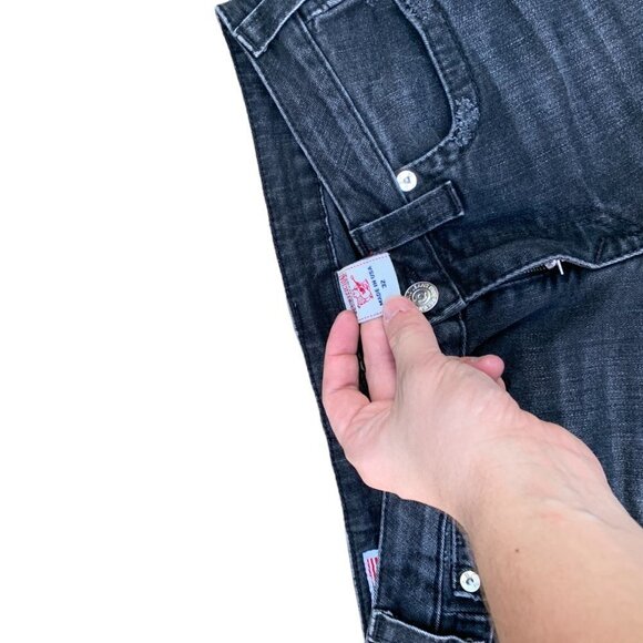 VINTAGE True Religion Jeans Size 32 Gem Stone Billy - Picture 2 of 6